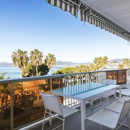 Ref 1426 - Croisette - Sea View For Rent Appartement *
